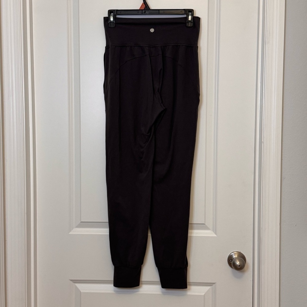 Athleta Grey Women's High-Waisted joggers - Picture 3 of 5
